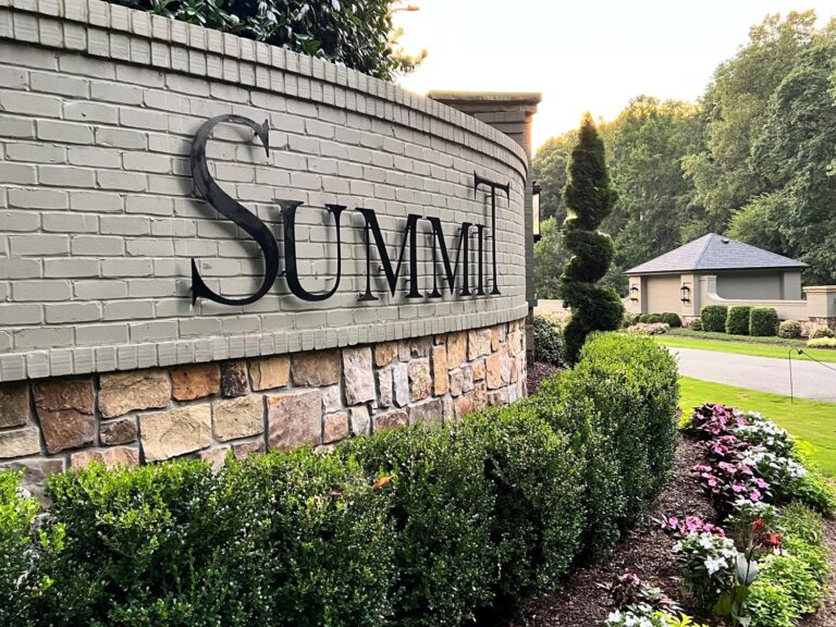 neighborhood entrance